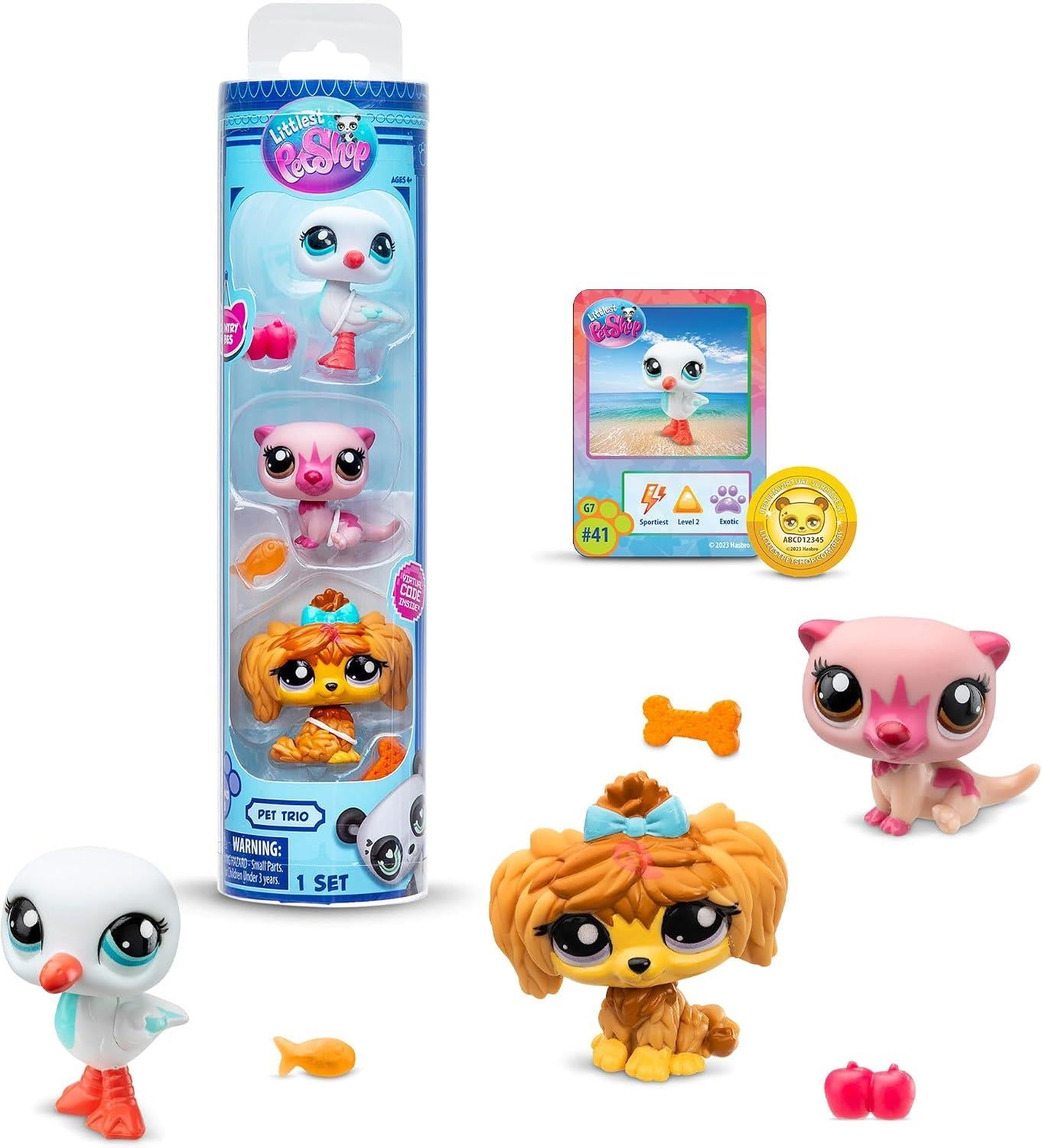 Little Pet Shop 3 Piece Assortment Figures