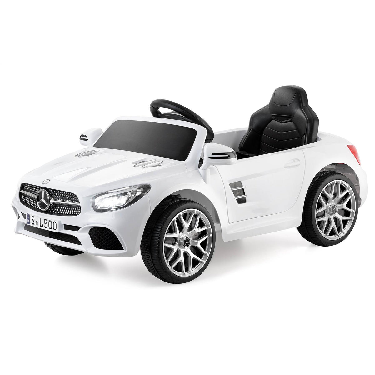 Xootz Mercedes-Benz SL 6V Kids Ride-On Car - White