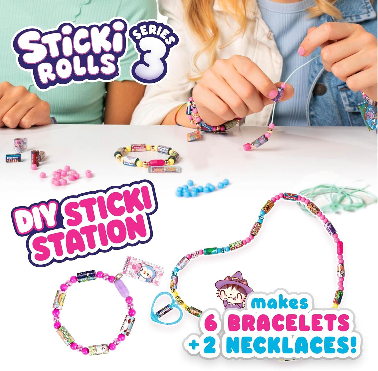 Sticki Rolls Sticki Station Series 3 Sticker Bracelet Jewellery Kit
