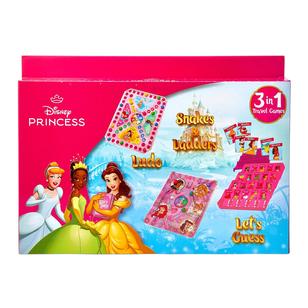 Disney Princess 3-in-1 Travel Games