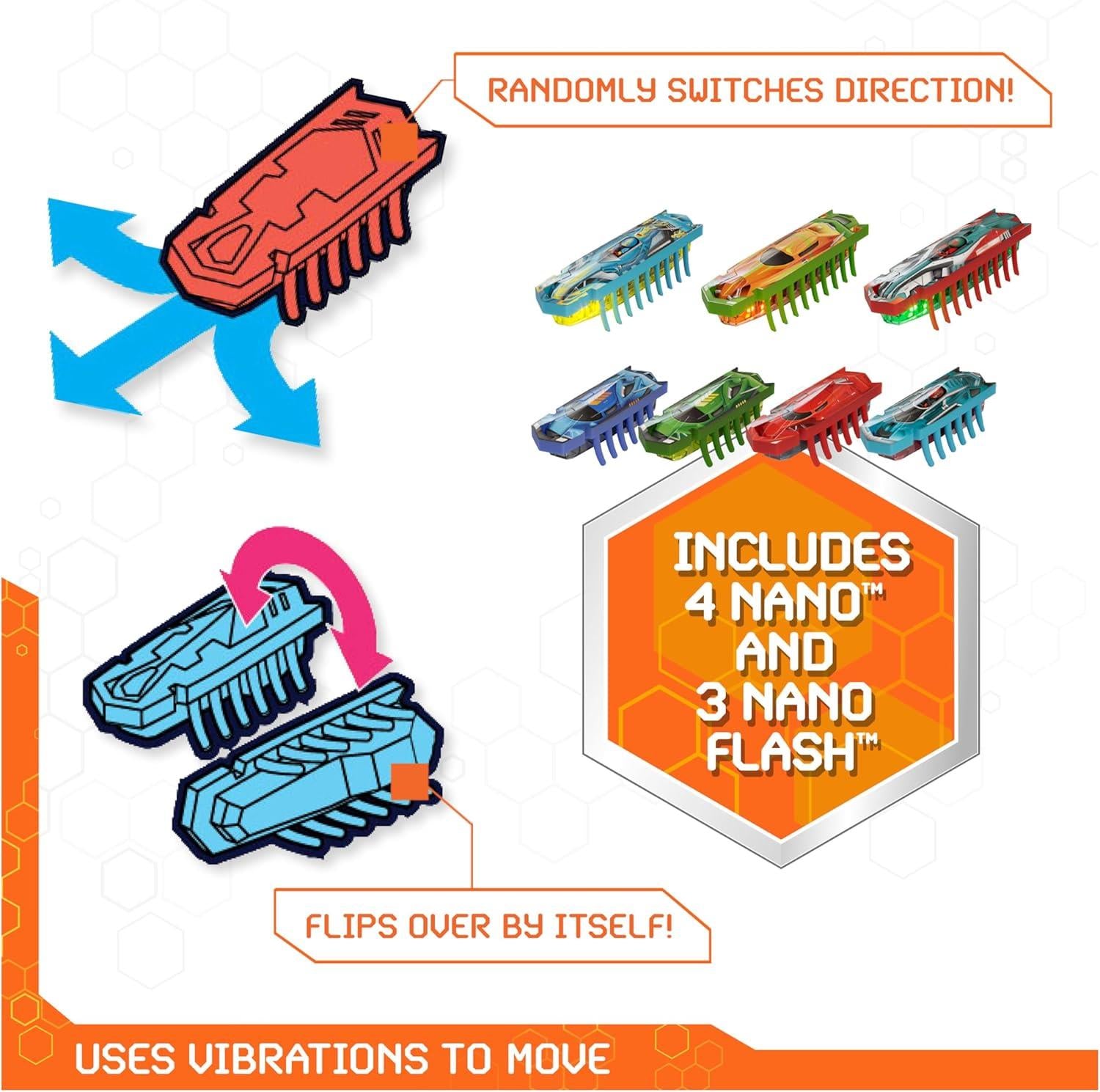 Hexbots Nanotopia 130-Piece Set with 7 Nano Bots