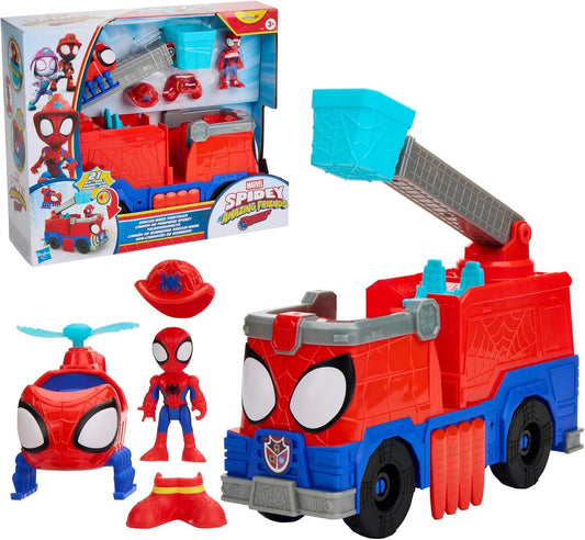 Marvel Spidey and his Amazing Friends Rescue-Webs Fire Engine