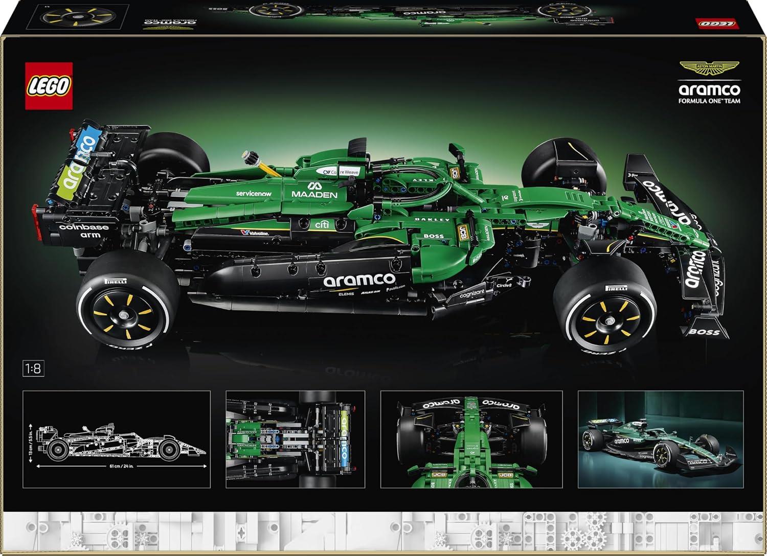 LEGO Technic Aston Martin Aramco AMR25 F1 Car 42240