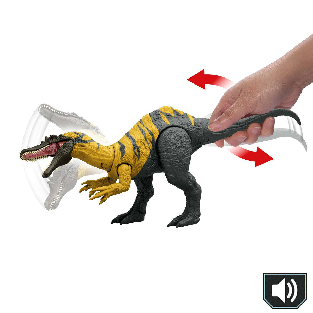 Jurassic World Chaos Theory Wild Roar - Ceratosuchops