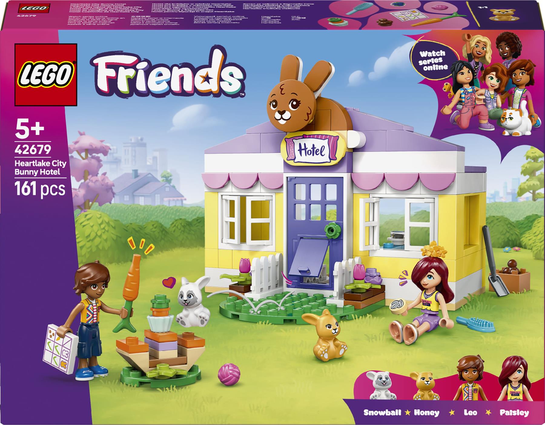 LEGO Friends Heartlake City Bunny Hotel Toy 42679
