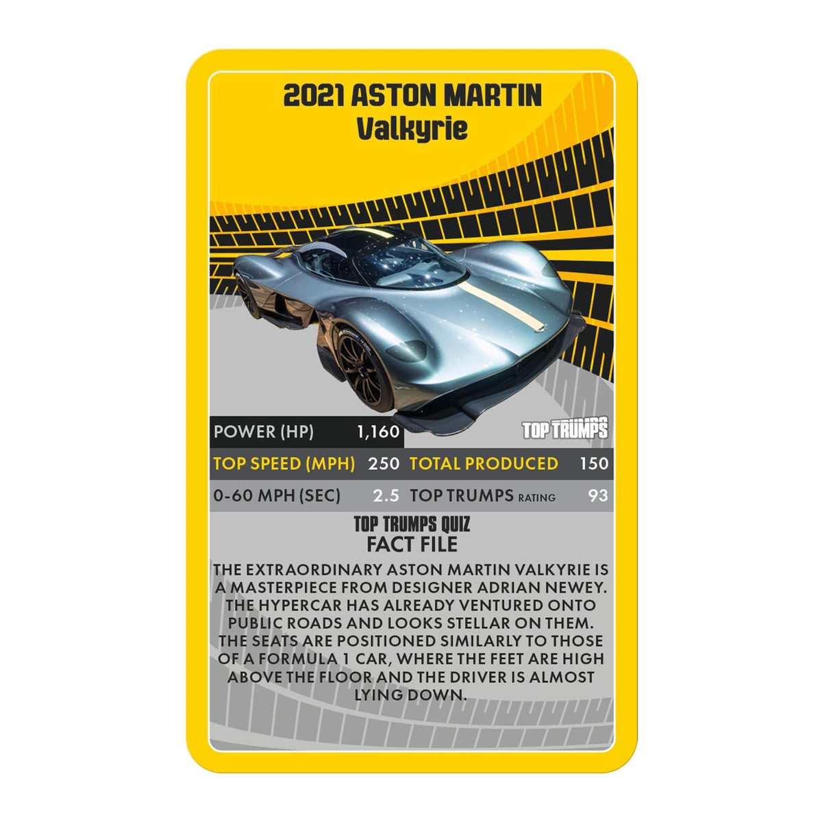 Top Trumps Supercars Card Game