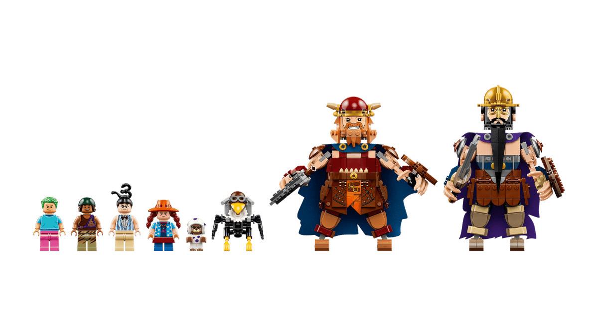 LEGO One Piece Dorry vs. Brogy Giants of Little Garden 75644