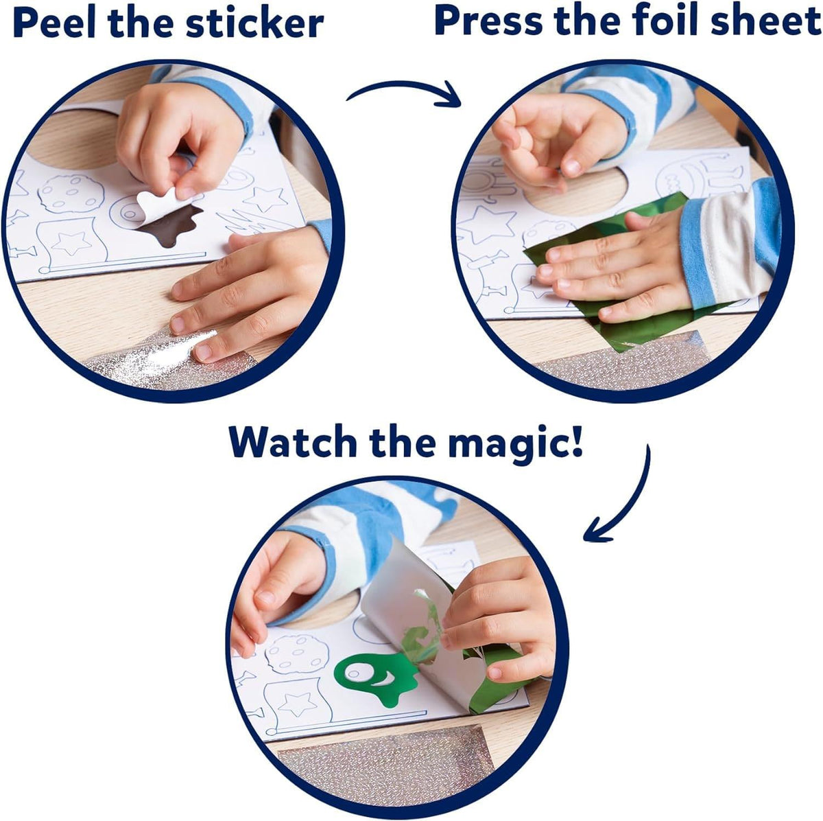 Skillmatics Foil Fun Up Space