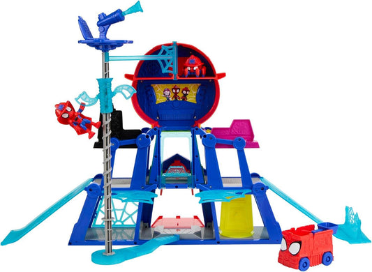 Marvel Spidey and his Amazing Friends Rescue-Webs Web-Quarters Playset