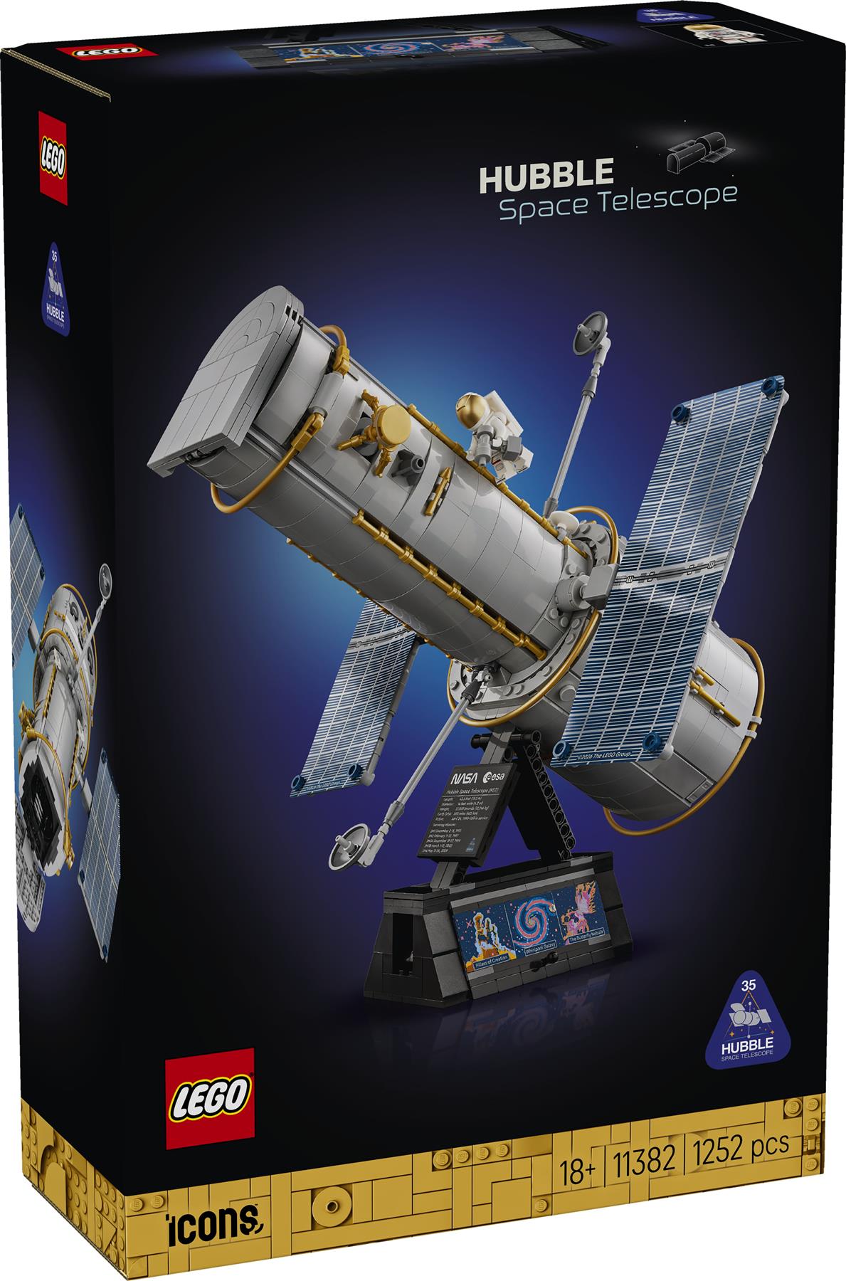 LEGO Icons Hubble Space Telescope 11382