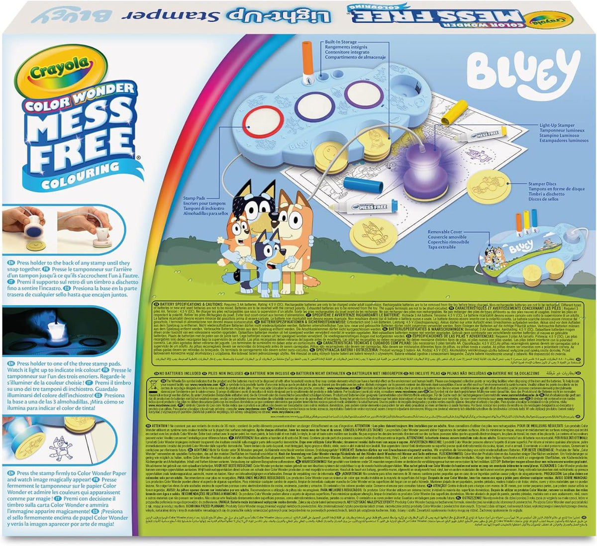 Crayola Bluey Light-Up Stamper