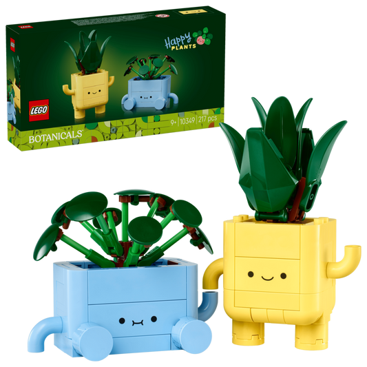LEGO Botanicals Happy Plants Building Toy Set 10349