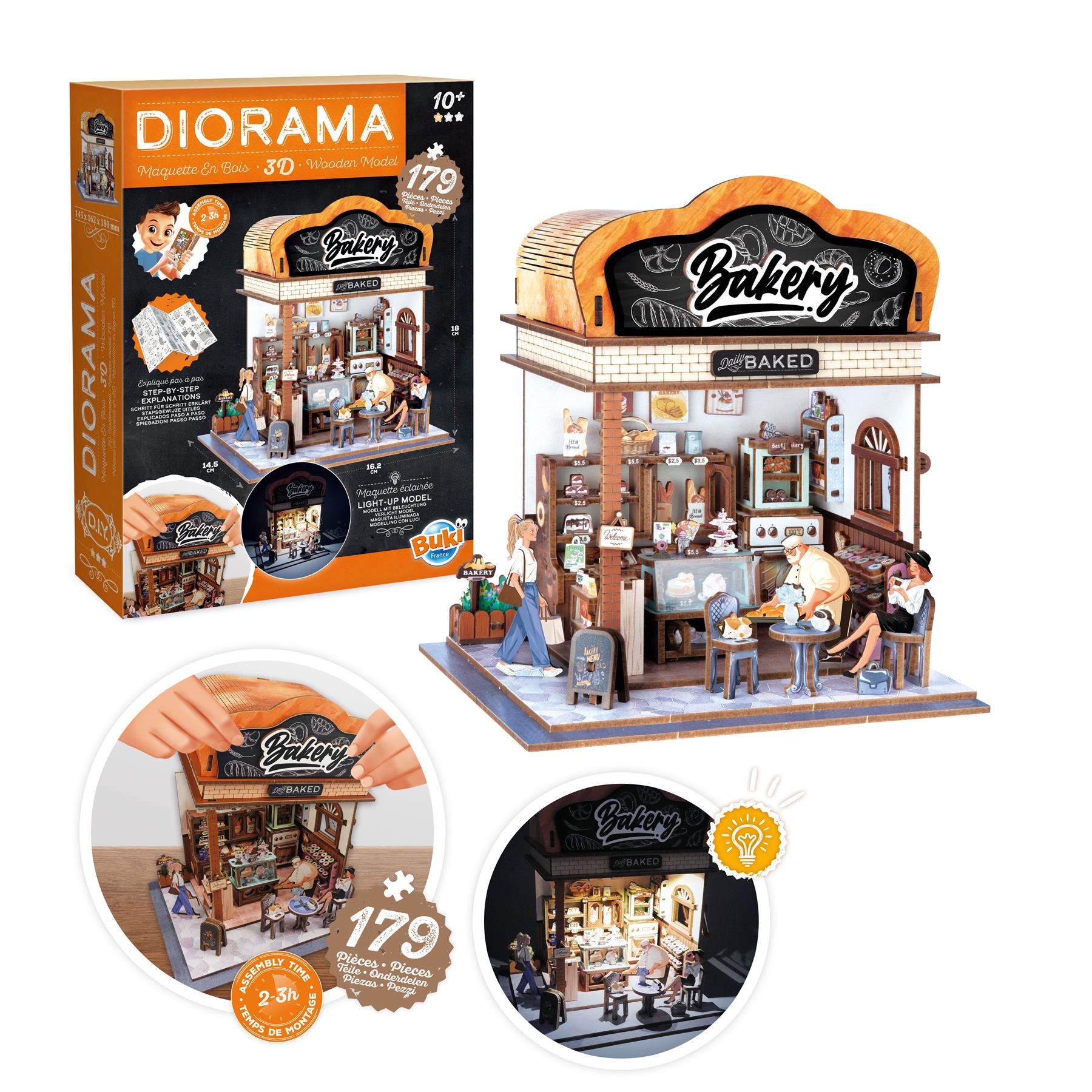 Buki Bakery Diorama