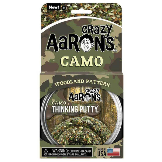 Crazy Aaron's Thinking Putty - Woodland Camo