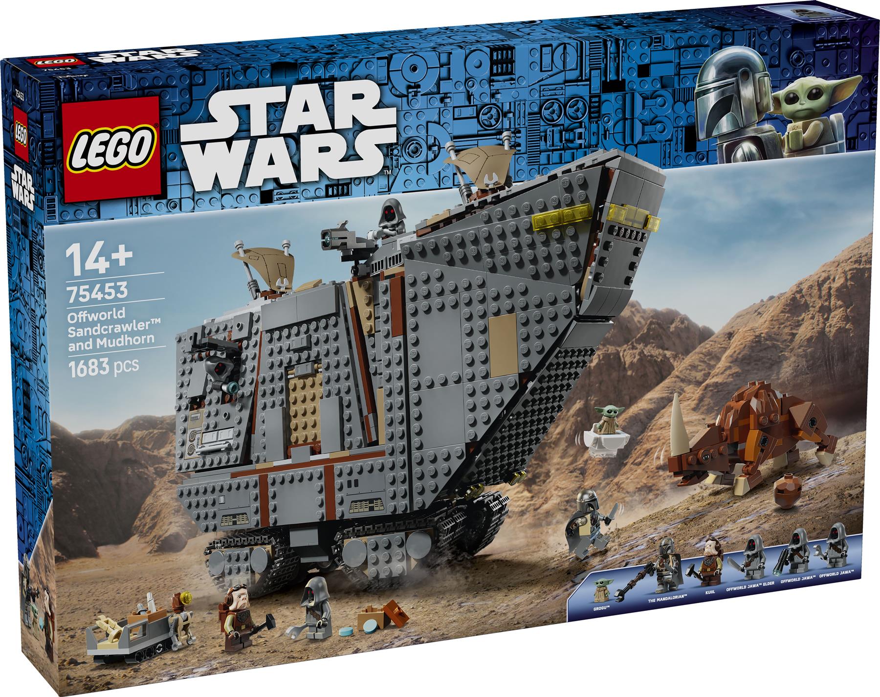 LEGO Star Wars Offworld Sandcrawler and Mudhorn 75453