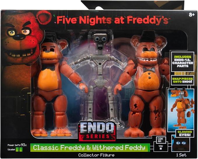 Five Nights at Freddy's Endo Series 6-Inch Figure - Classic Freddy & Withered Freddy