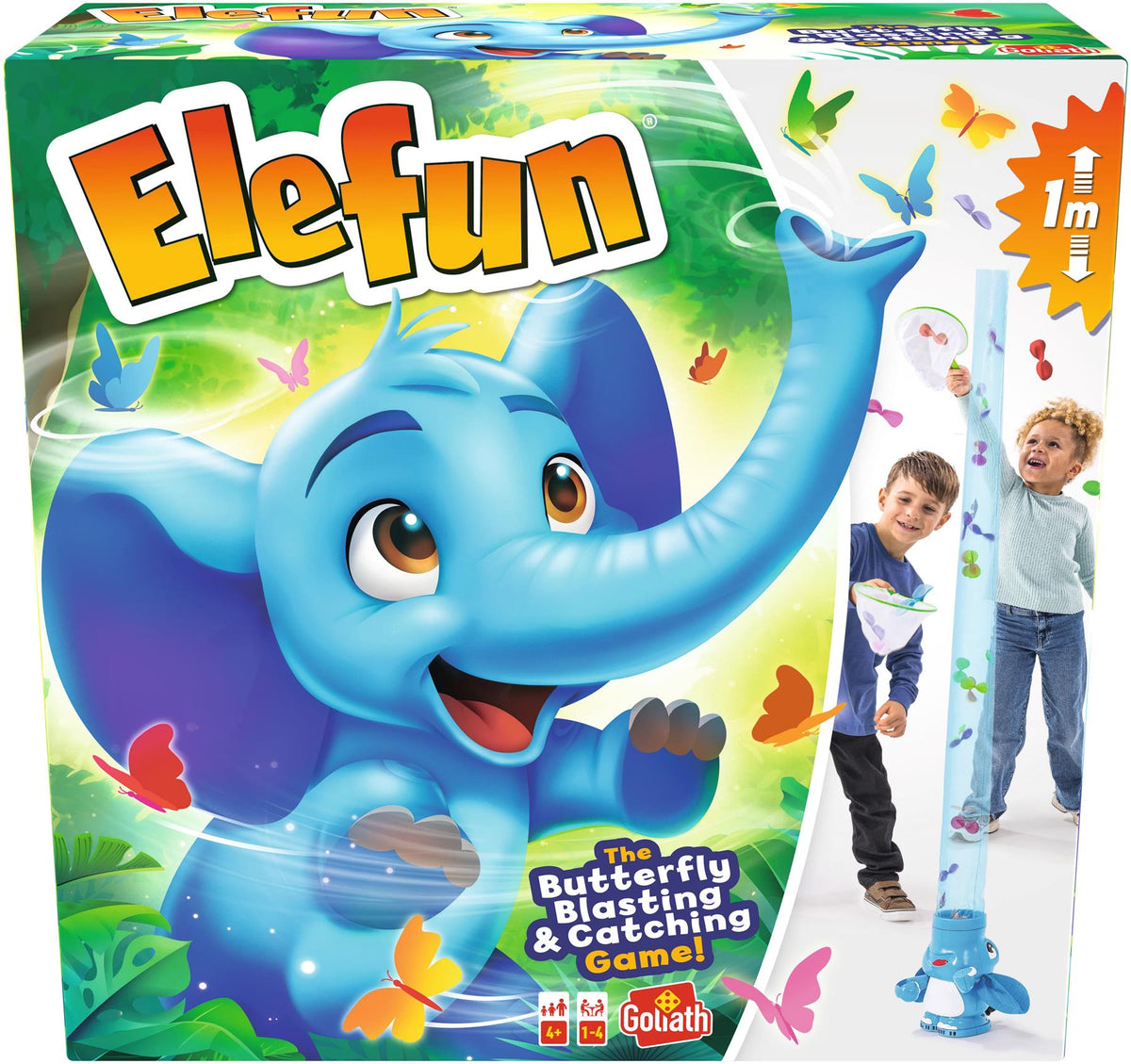 Goliath Games Elefun The Butterfly Blasting & Catching Game