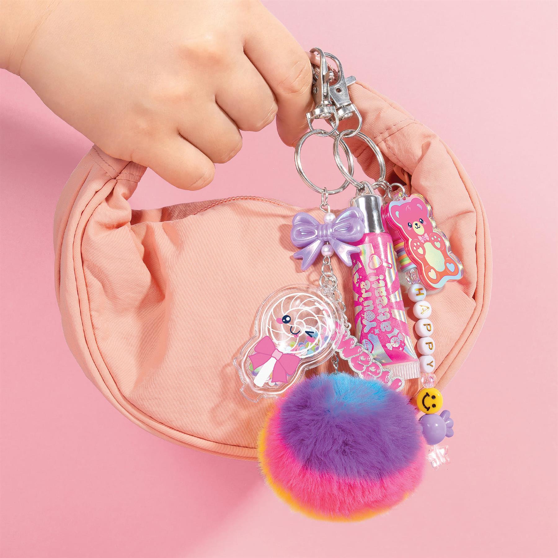 Make It Real Glimmer & Glow Bag Clips & Cosmetics Set - 2 Pack