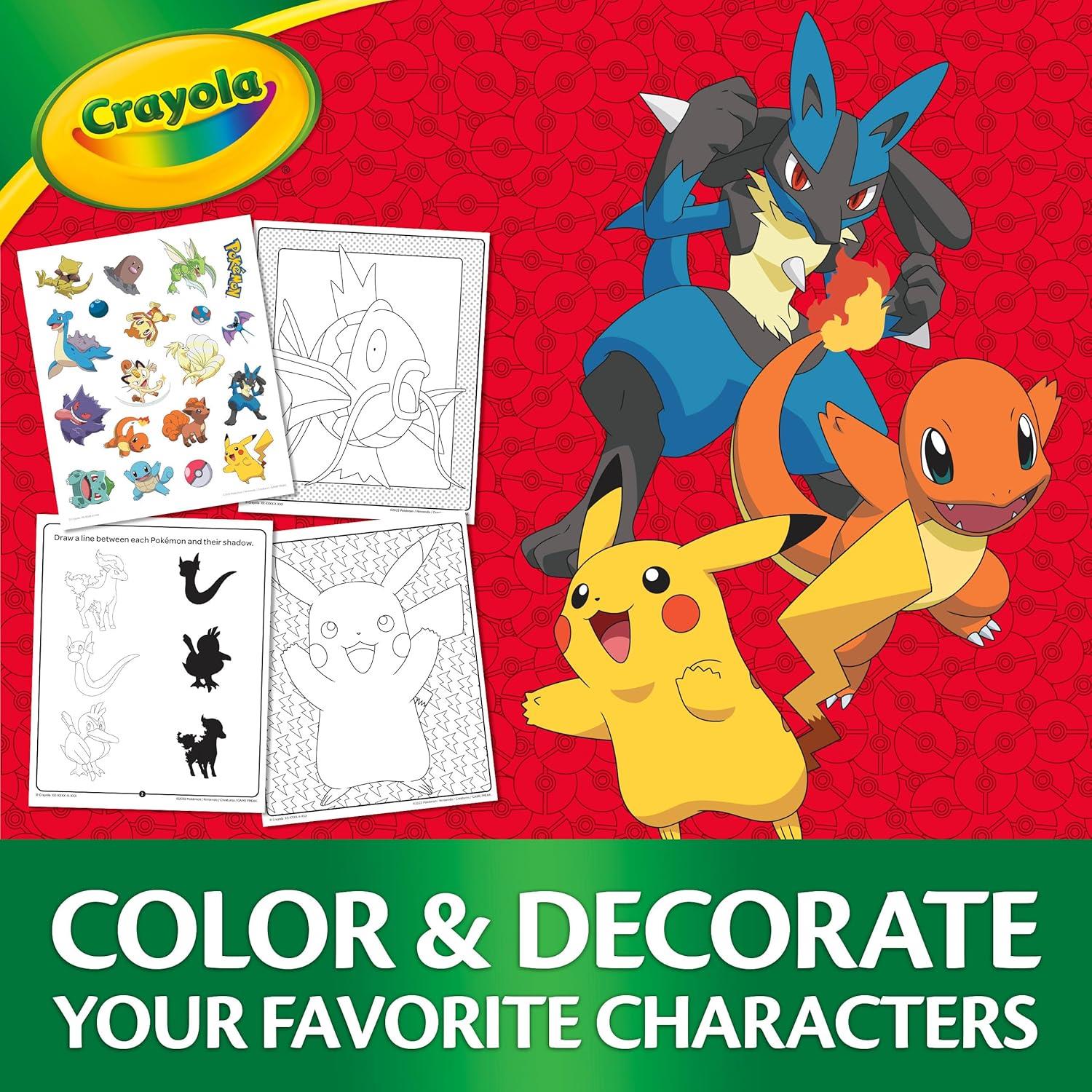 Crayola Pokémon Colour & Activity Kit