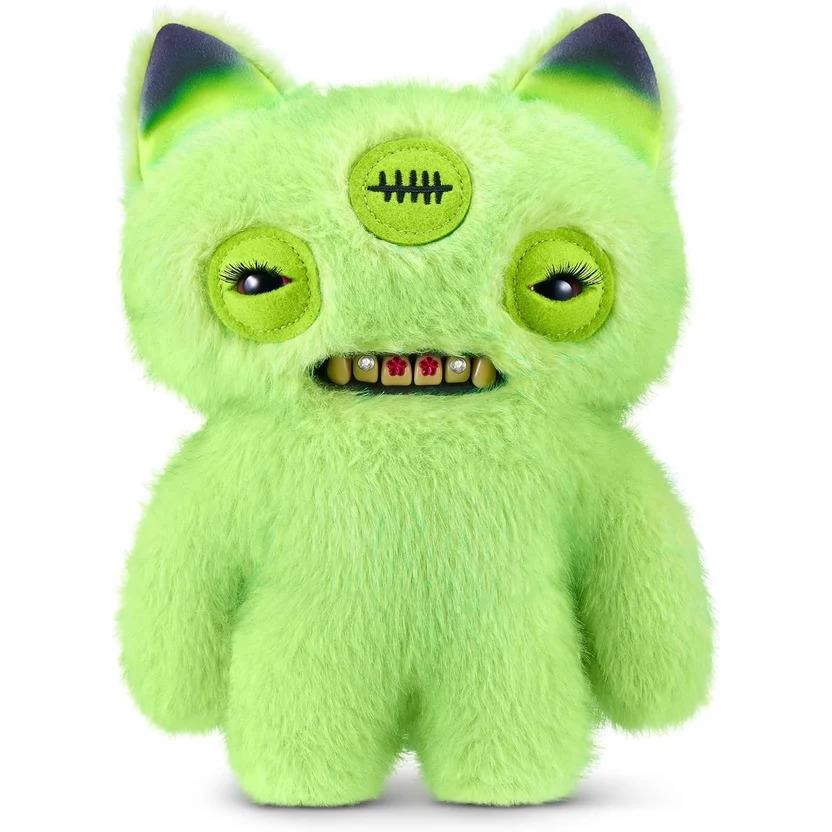 Fuggler Baddies Series 1 9-Inch Plush - Green Annoyed Alien