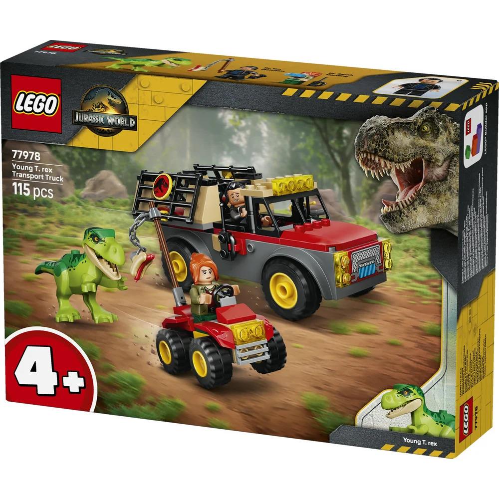 LEGO Jurassic World Young T. rex Transport Truck 77978