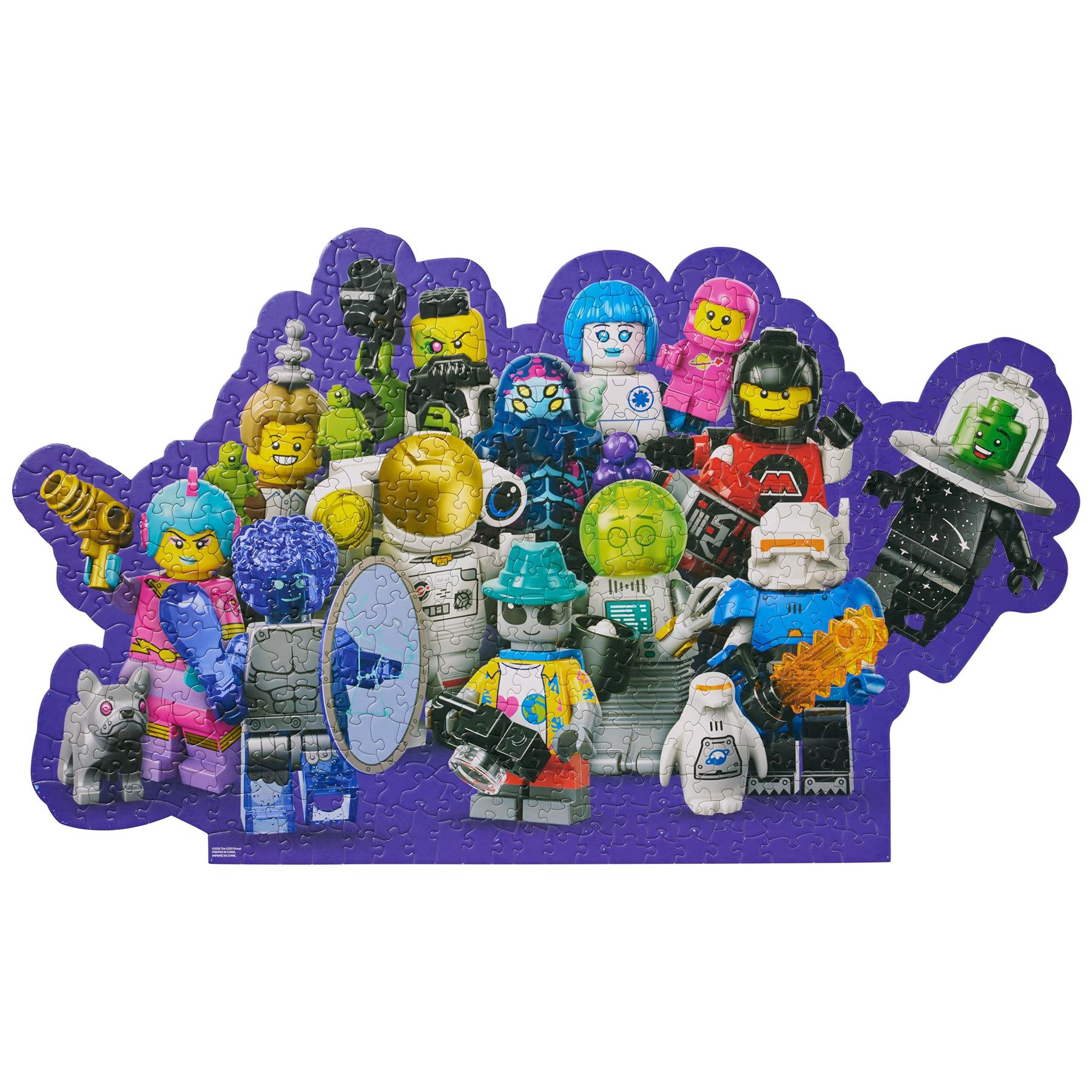 LEGO Minifigures 500-Piece Assorted Collage Jigsaw Puzzle