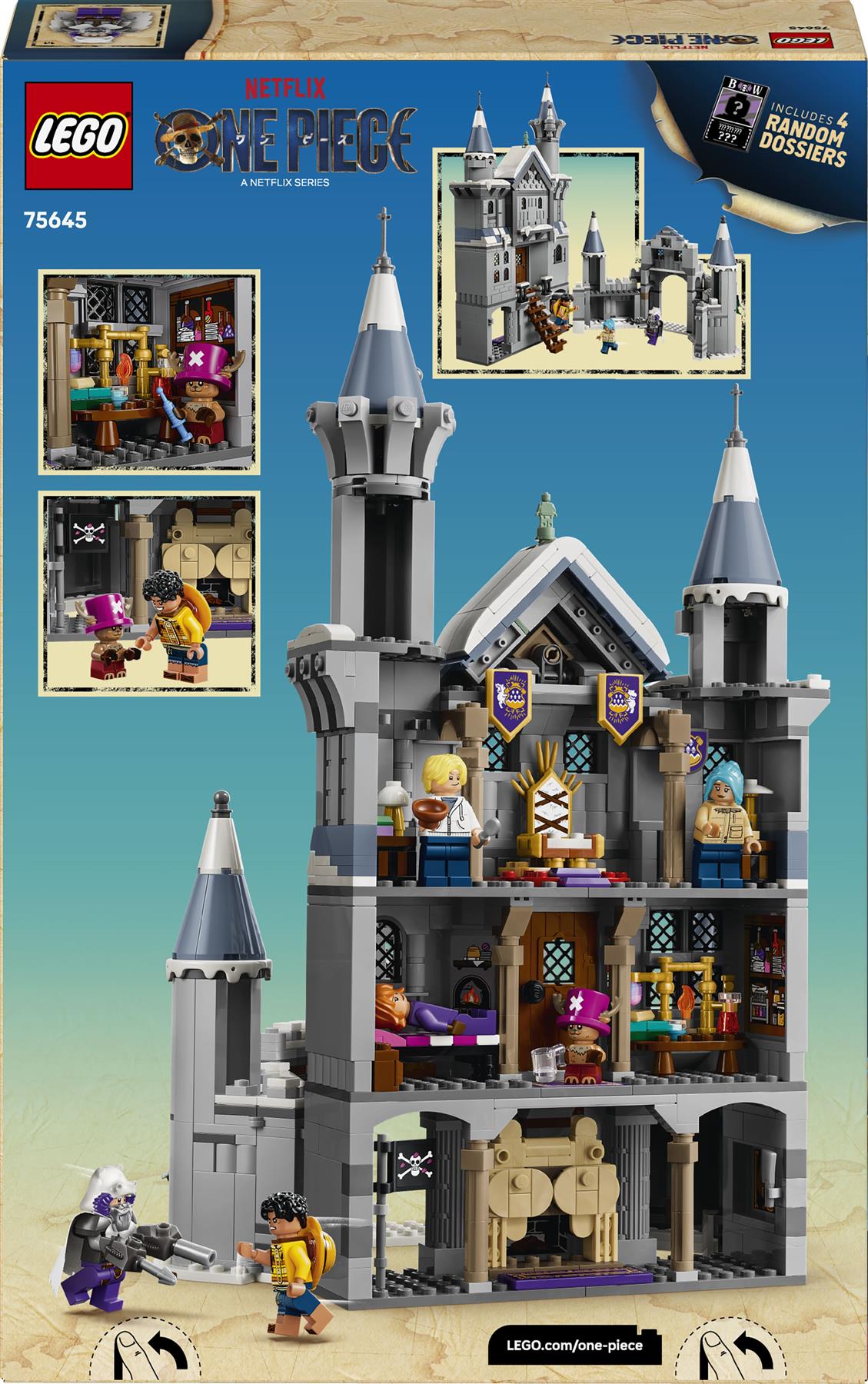 LEGO One Piece Battle at Drum Castle 75645