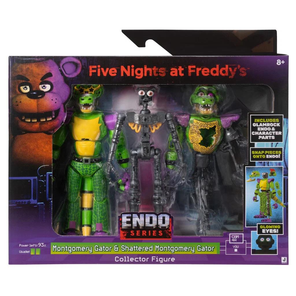 Five Nights at Freddy's Endo Series 6-Inch Figure - Montgomery Gator & Shattered Montgomery Gator