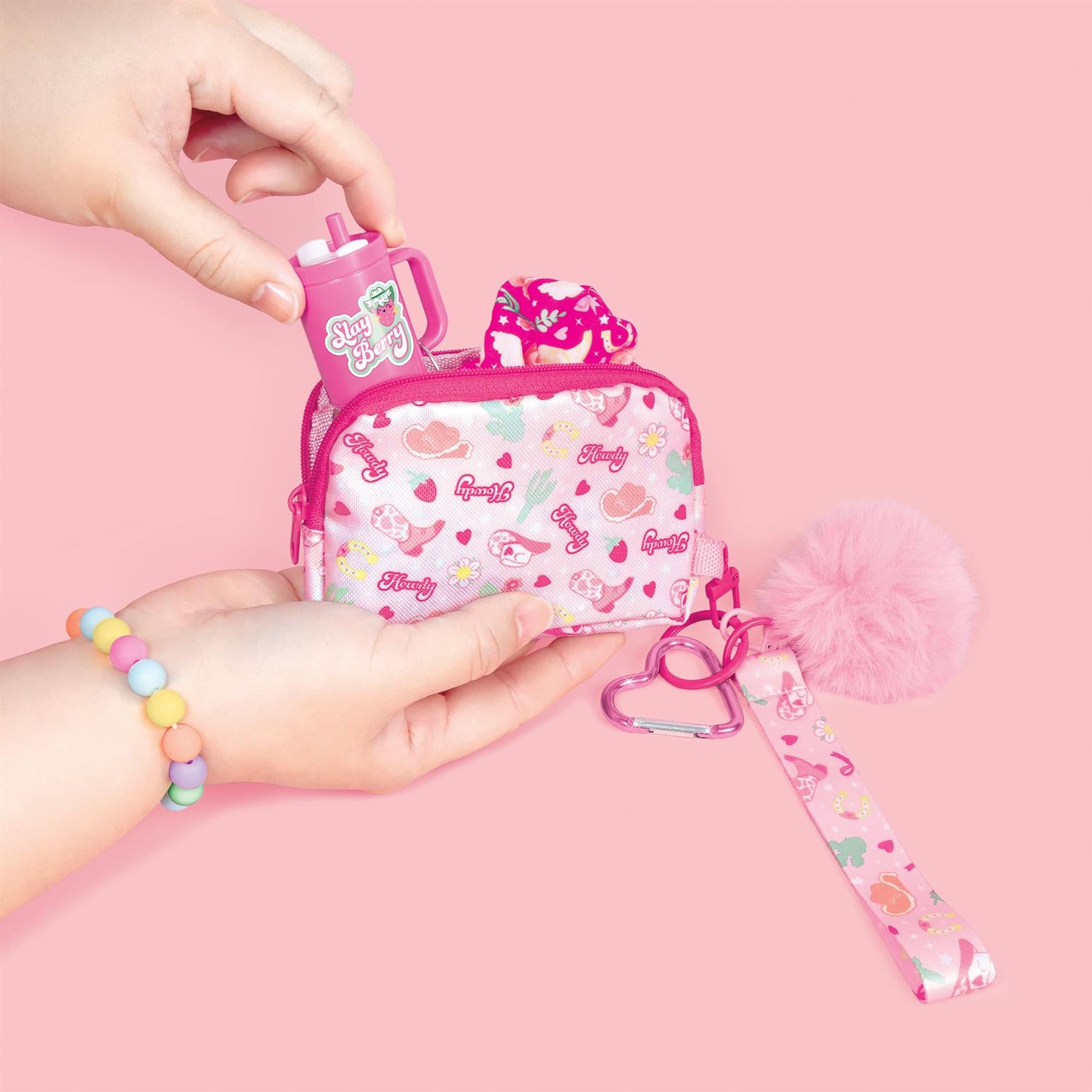 Make It Real Glimmer & Glow All My Faves Wristlet