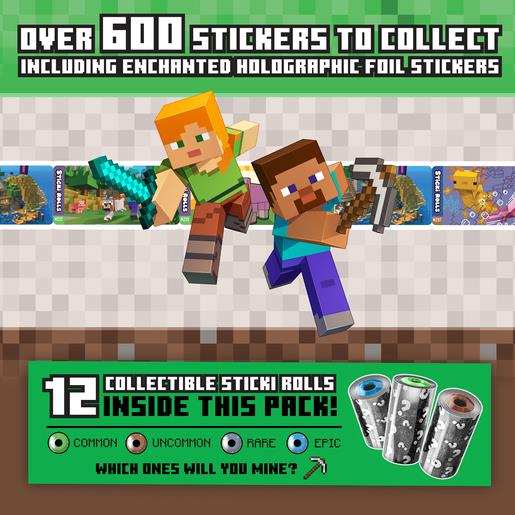 Sticki Rolls Minecraft Backpack Clip & Wristband