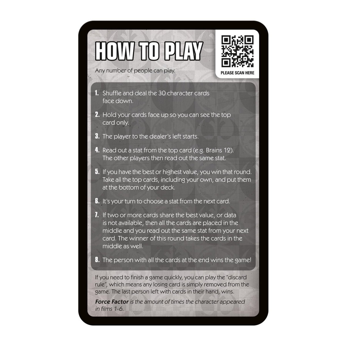 Top Trumps Star Wars Episodes 4-6 Card Game