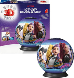 Ravensburger K-Pop Demon Hunters 72 Piece 3D Ball Jigsaw Puzzle