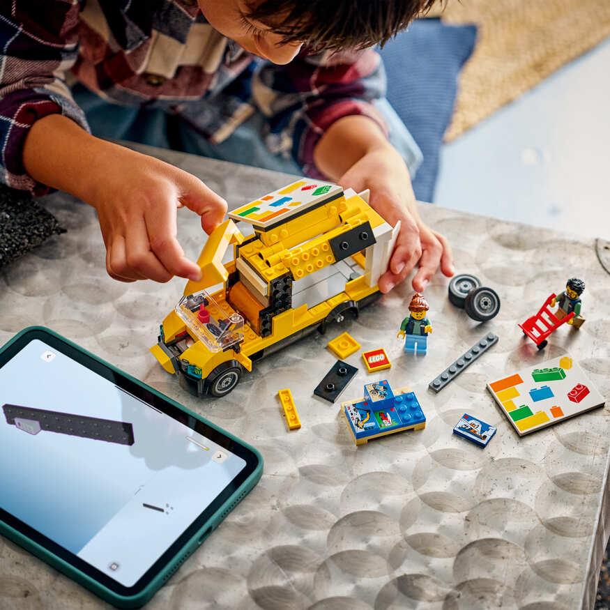 LEGO City: The LEGO Van Toy with 2 Minifigures 60500