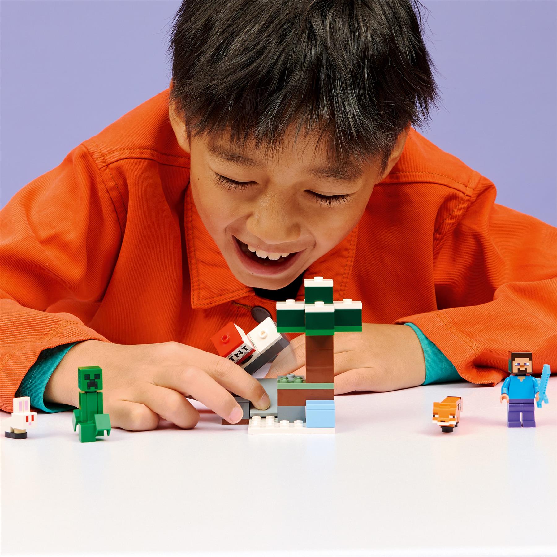 LEGO Minecraft Steve's Taiga Adventure 21583
