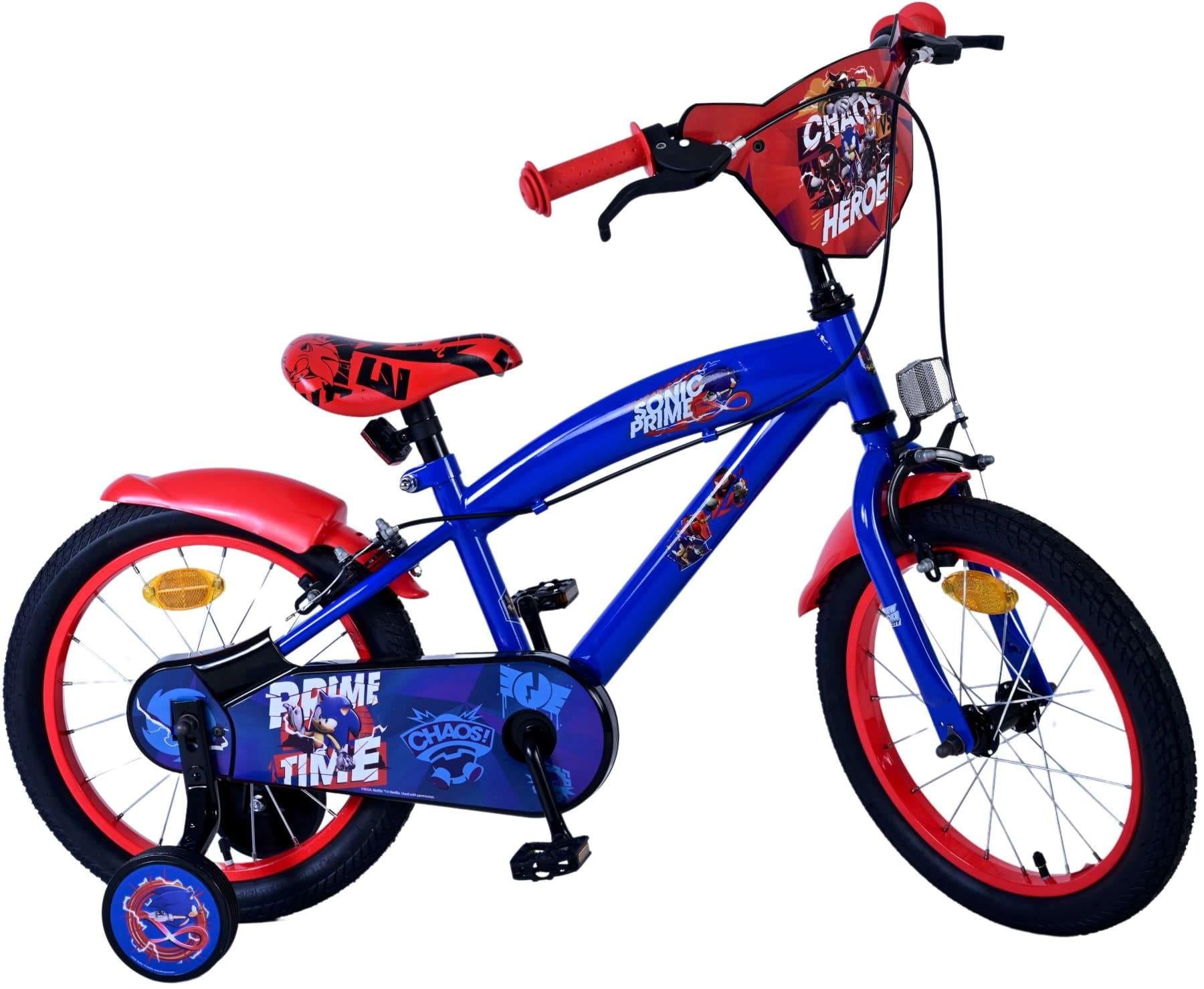 Sonic Prime Children's 16 Inch Bike - Blue – True Toys