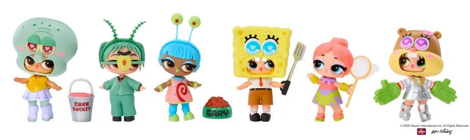 L.O.L. Surprise! Tots Loves SpongeBob SquarePants Doll Assortment