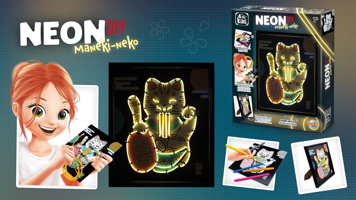 Buki France Neon - Maneki Neko