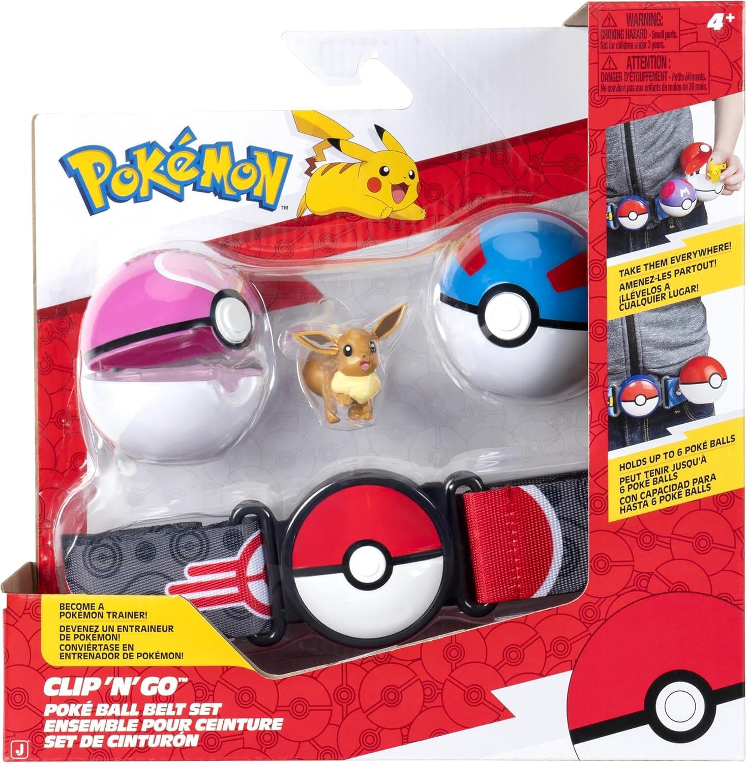 Pokémon Eevee Clip ‘N’ Go Belt Set