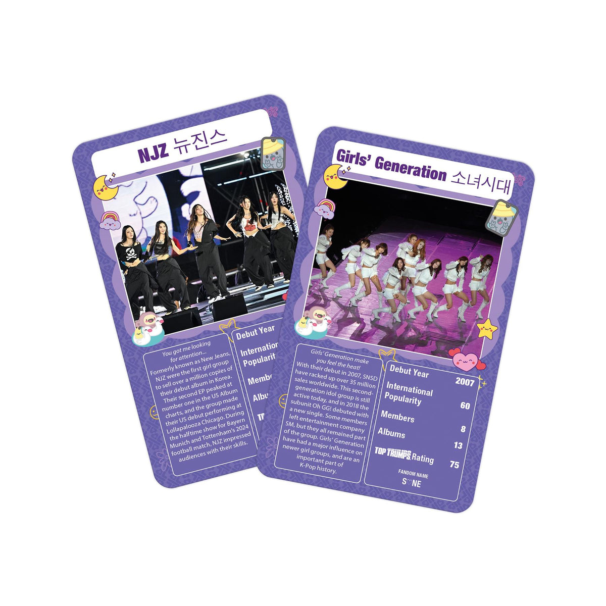 Top Trumps K-POP Card Game