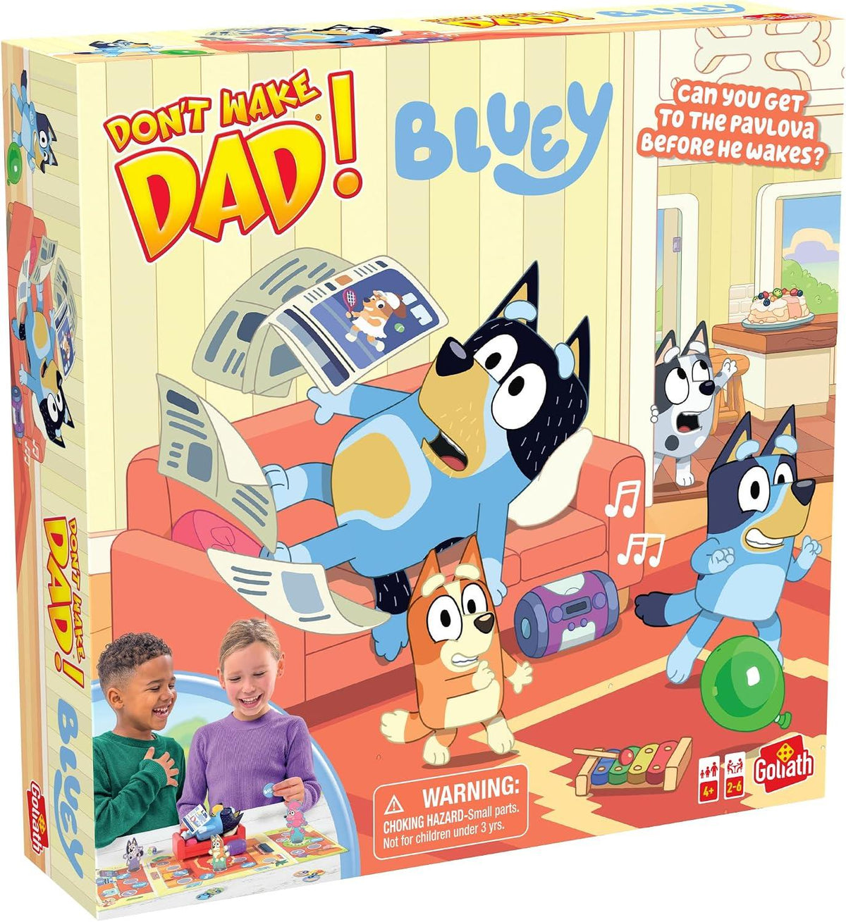 Bluey Don't Wake Dad! Board Game