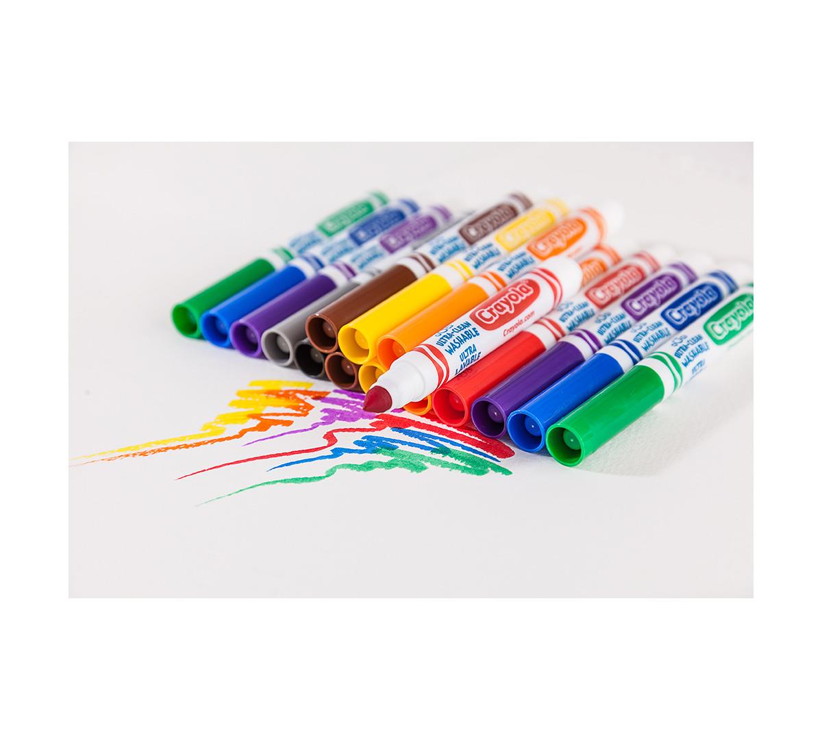 Crayola 40 Count Ultra-Clean Washable Markers