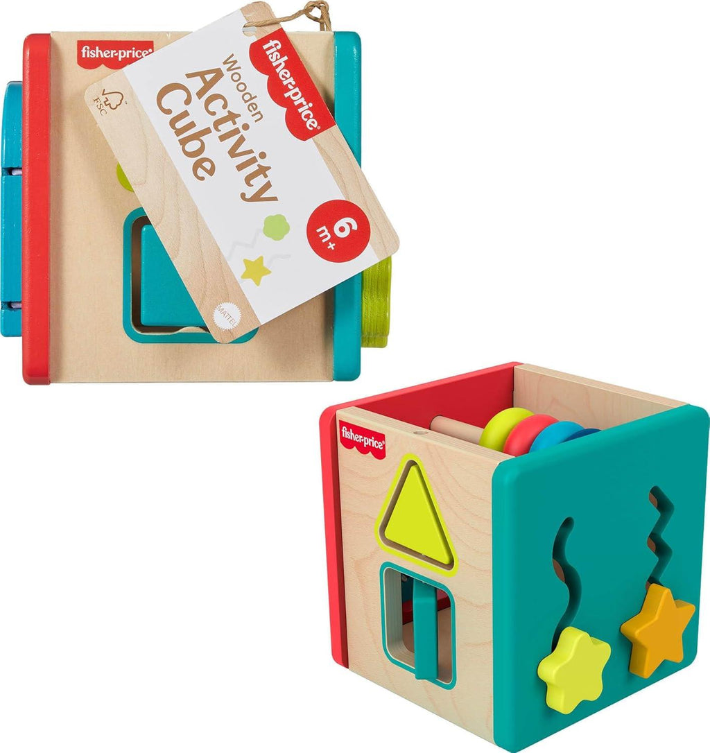 Fisher-Price Wooden Activity Cube (JCY40)