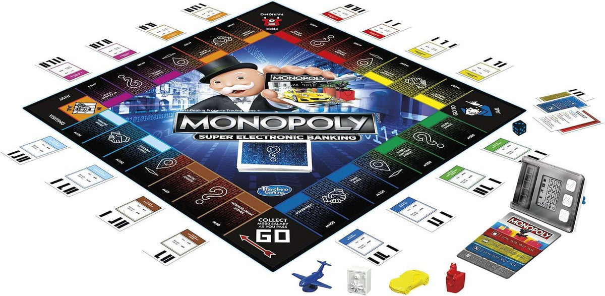 Monopoly Super Electronic Banking Board Game
