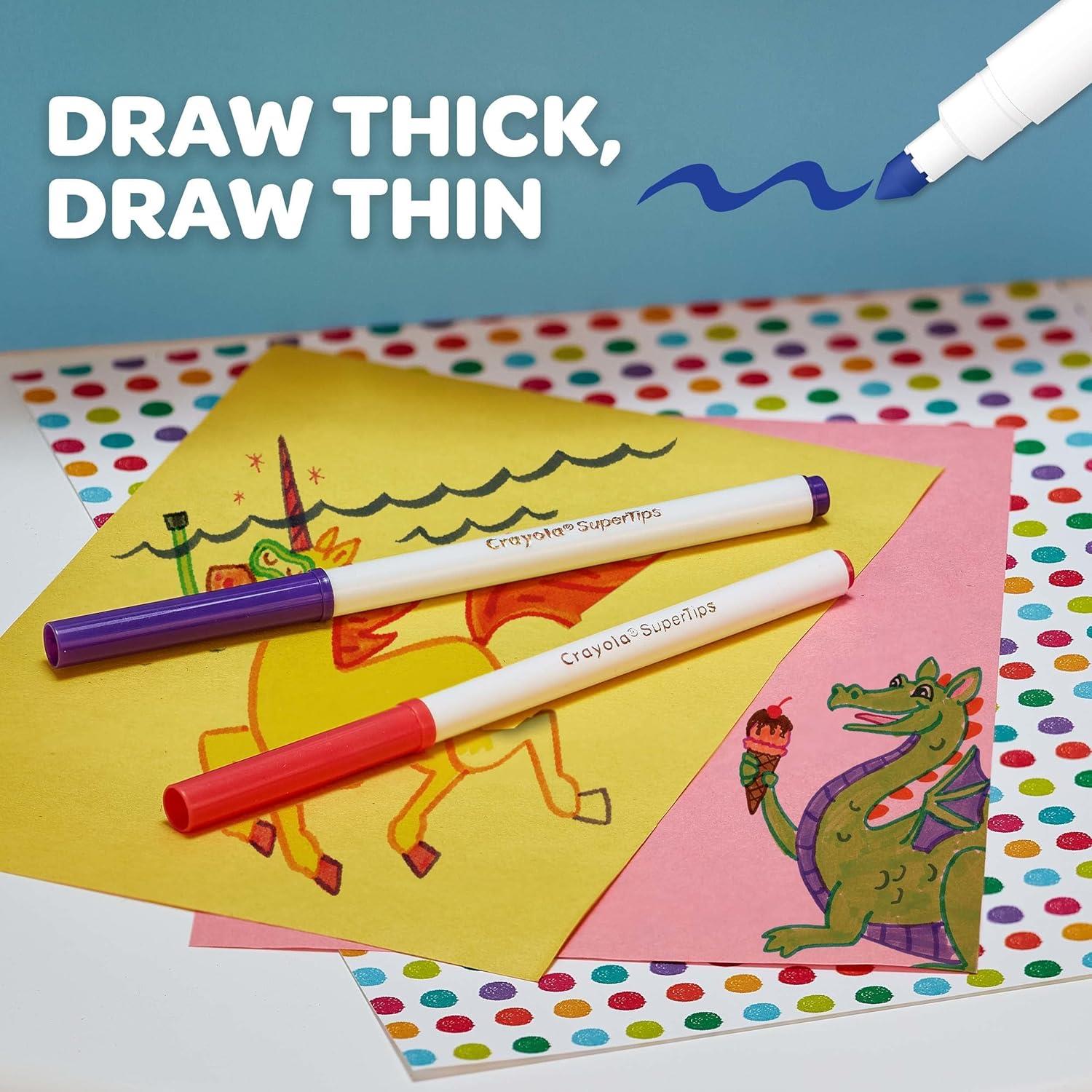 Crayola 24 Washable Supertips