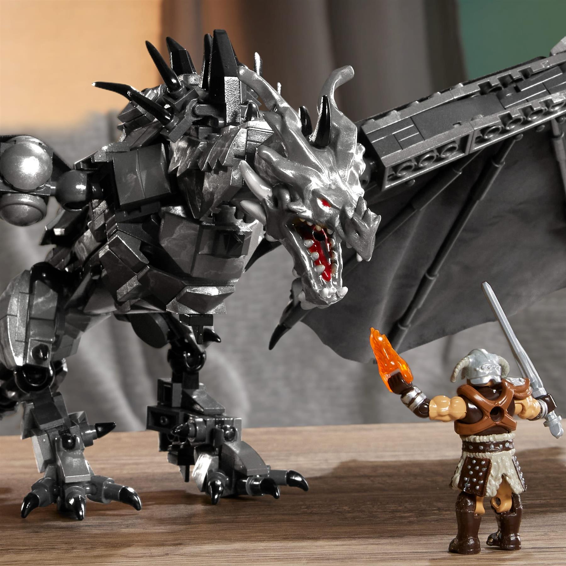 MEGA Skyrim Alduin The World Eater Building Set