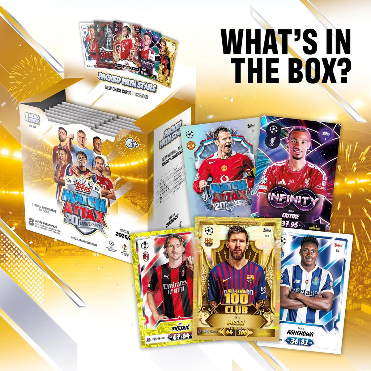 Topps Match Attax 2026/27 Trading Card Packets - 36 Pack