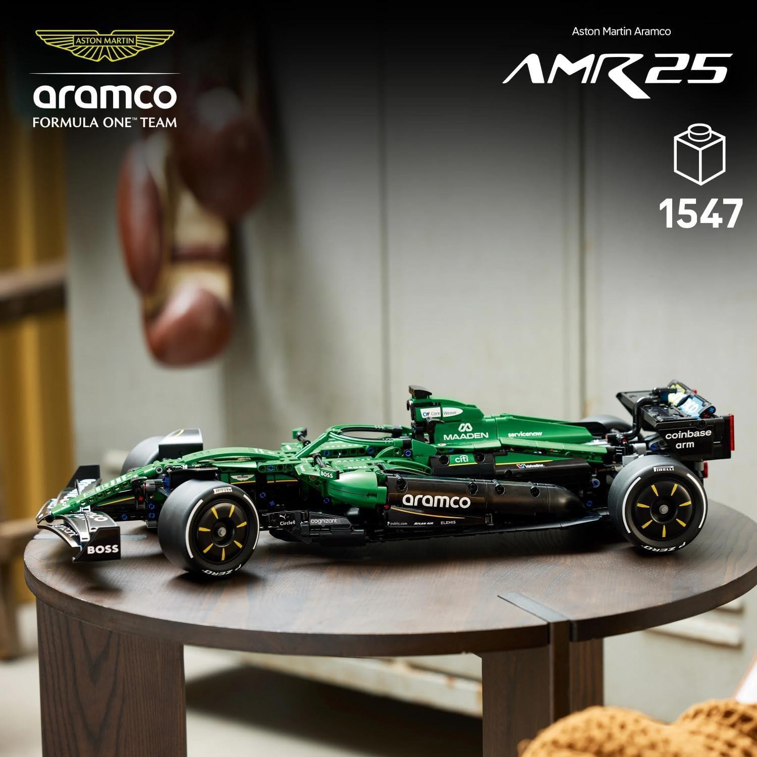 LEGO Technic Aston Martin Aramco AMR25 F1 Car 42240