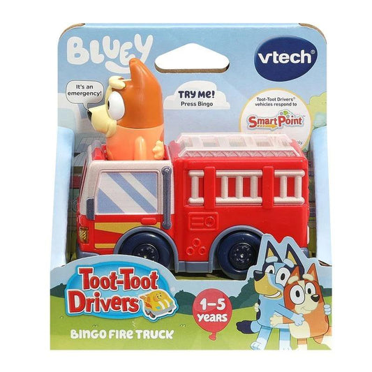 VTech Toot-Toot Drivers Bluey Bingo Fire Truck