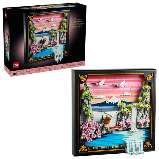 LEGO Art Japanese Cherry Blossom Landscape 31218