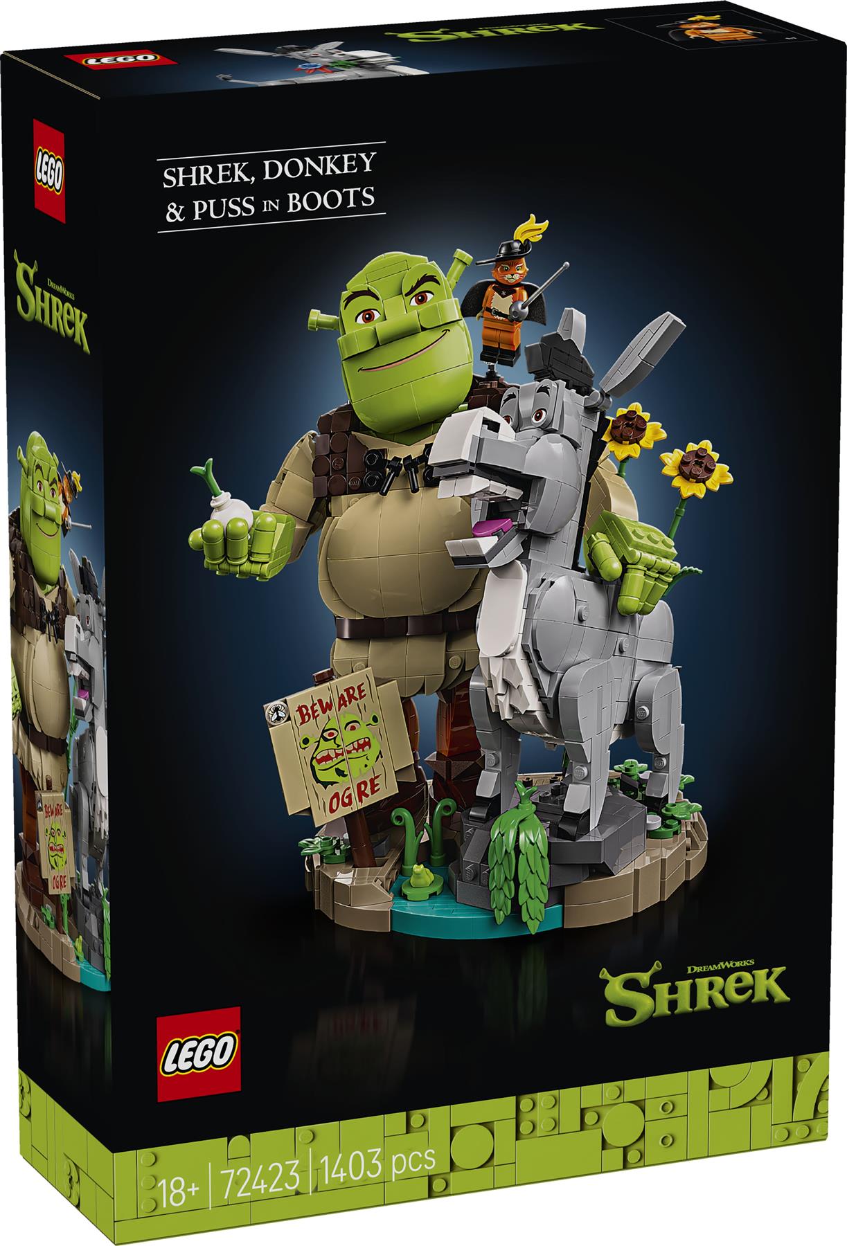 LEGO Shrek, Donkey & Puss in Boots 72423